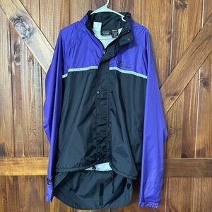 Vintage Nashbar Saucony Gore-Tex Jacket Cycling Windbreaker Nylon Tall-L